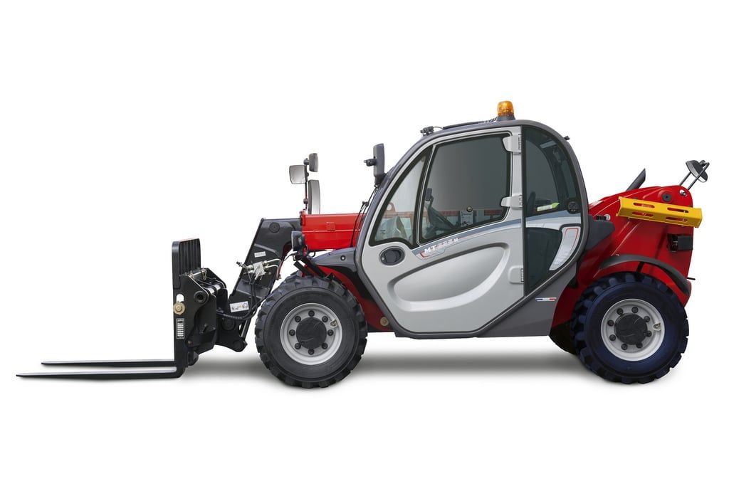 Servicio de Telehandler con cabrestante en Tabuenca